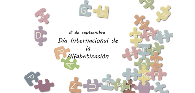 Imagen del 50 Aniversario del Día Internacional de la Alfabetización