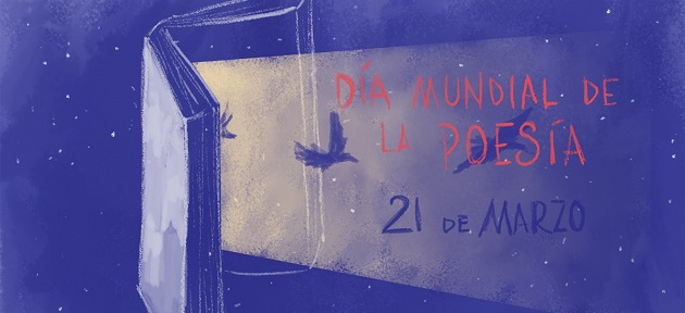 Imagen cartel Día Mundial de la Poesía 2020 de Leer.es