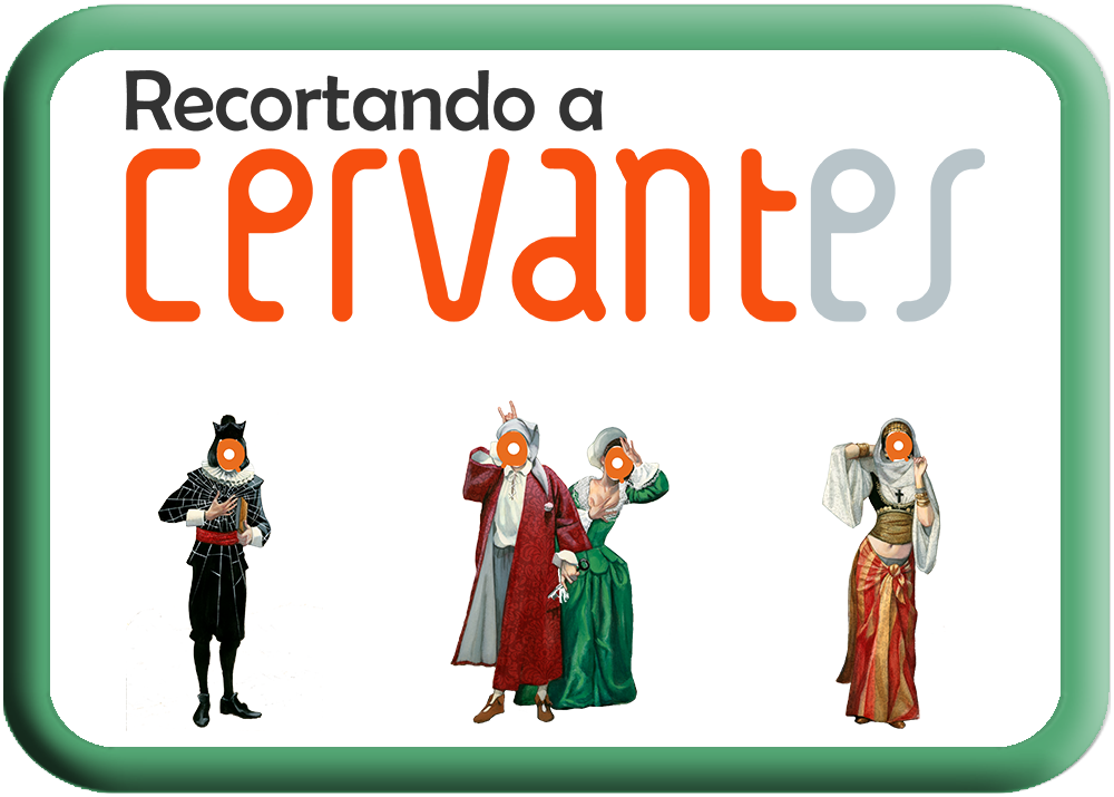 Imagen botón proyecto Recortando a Cervantes de Leer.es