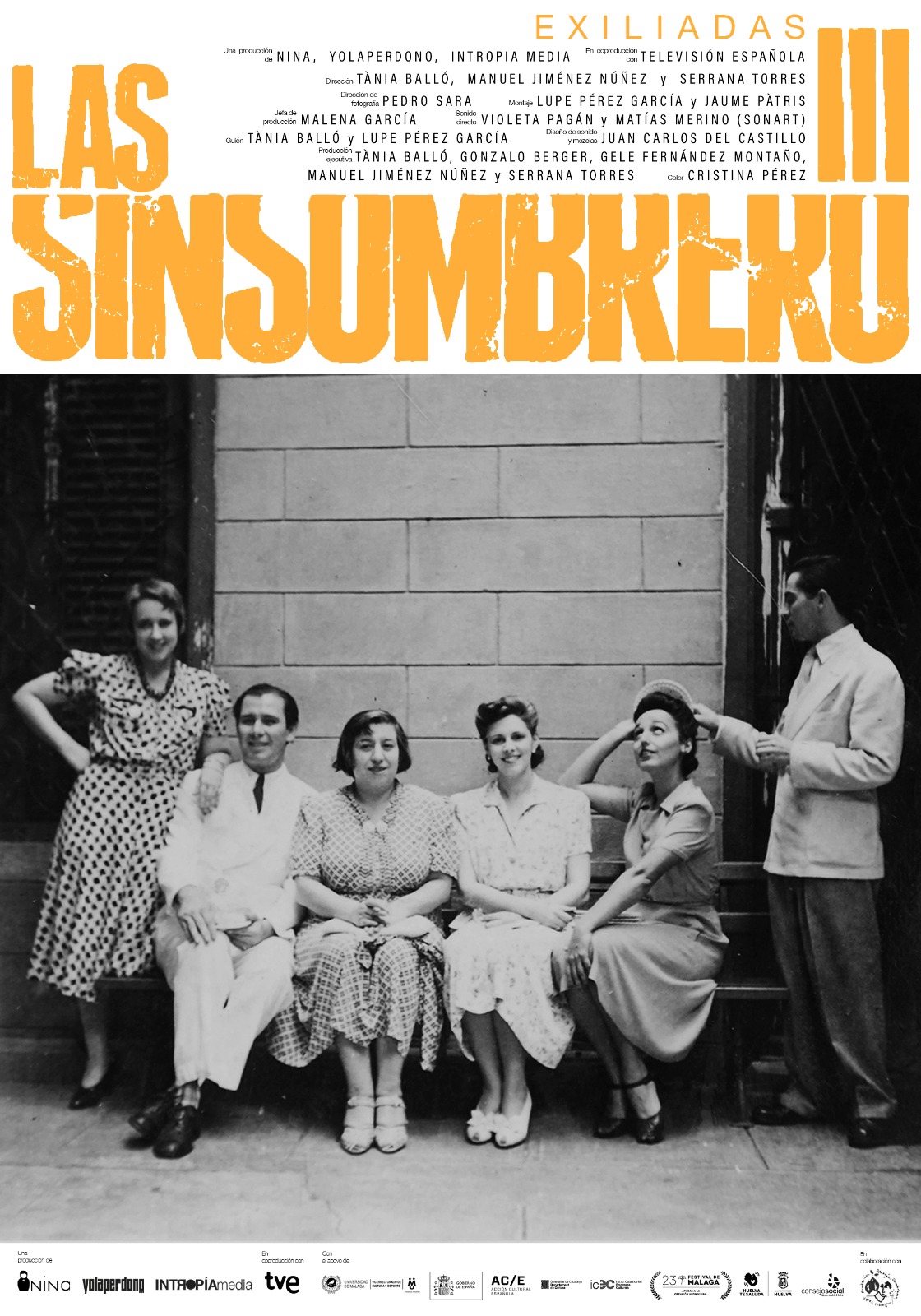 Cartel documental Las Sinsombrero 3